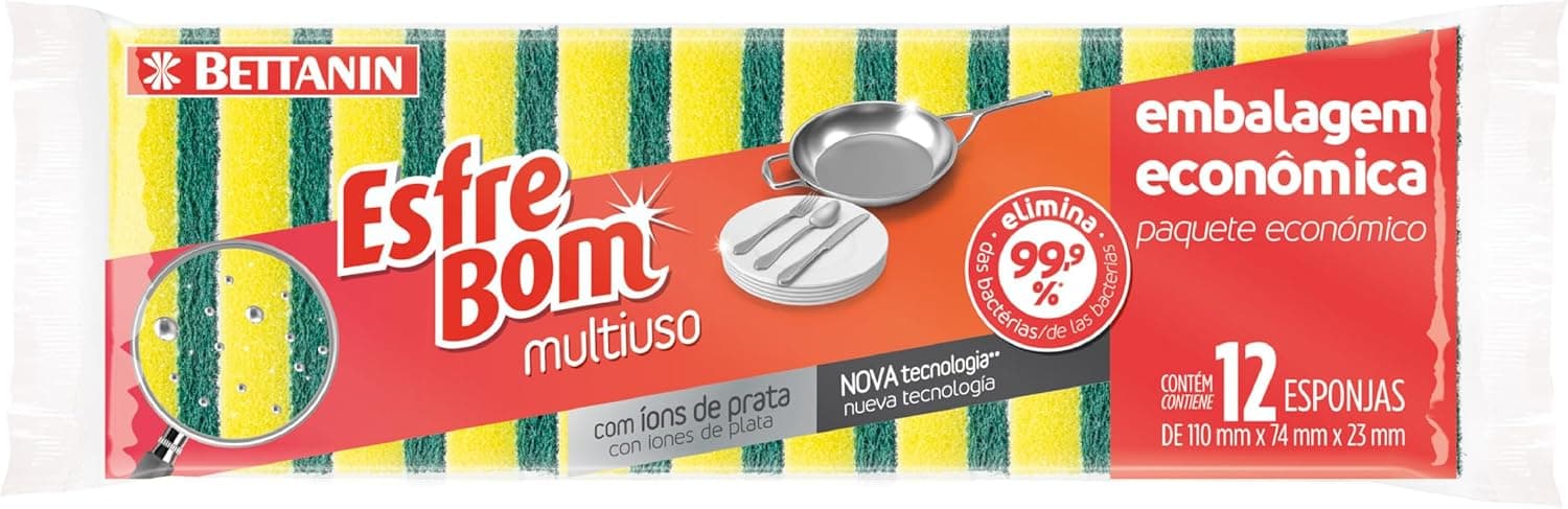 EsfreBom - Esponja Multiuso Abrasiva