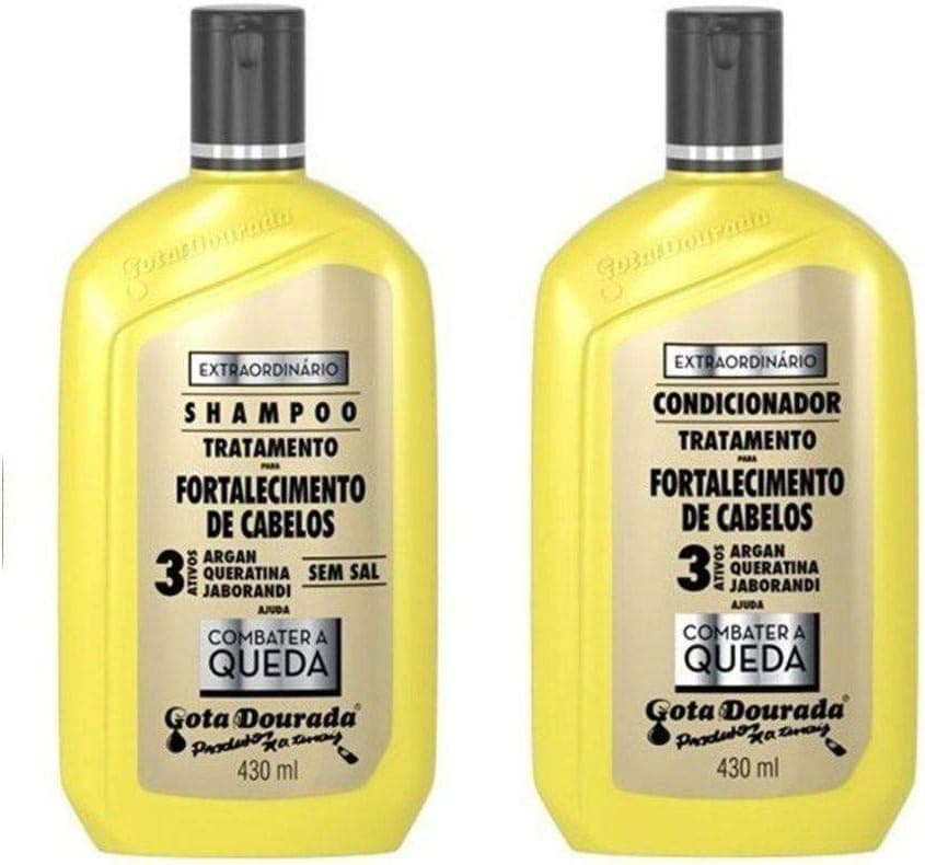 Gota Dourada - Kit Shampoo e Condicionador 300ml