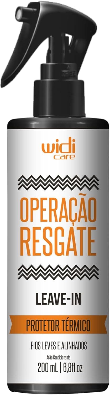Widi Care, Protetor térmico, Operação Resgate Leave-in, 200 ml
